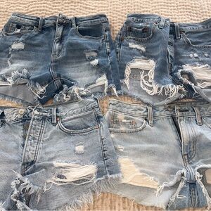 Assorted bundle of Distressed Denim Shorts